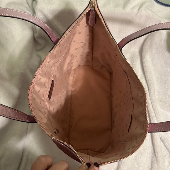 Kate Spade Pink Glitter Tote - Picture 8 of 9